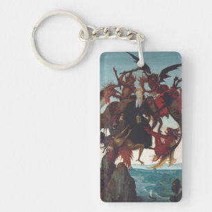 Porte-clés La Tentation de saint Antoine par Michelangelo