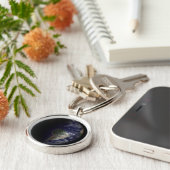 Porte-clés La Terre À Son Équinoxe. (Côté)