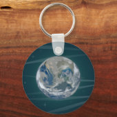 Porte-clés La Terre Dans L'Espace (Recto)