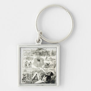 Porte-clés La terre de Liberty