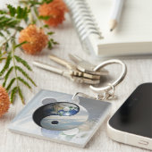 Porte-clés La terre et ciel Yin Yang (Devant Droit)