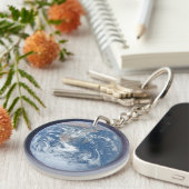 Porte-clés La terre et sa lune (Devant droit)