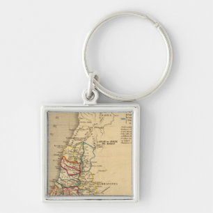 Porte-clés La Terre Sainte en 12 tribus