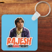 Porte-clés La théorie du Big Bang | Rajesh (Verso)