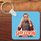 Porte-clés La théorie du Big Bang | Sheldon (Recto)