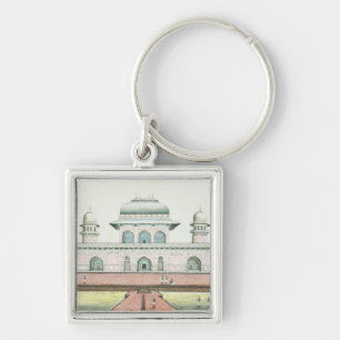 Porte-clés La tombe d'Itimad-Ud-Daula, près d'Âgrâ, c.1830
