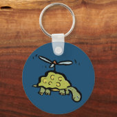 Porte-clés la tortue hélicoptère (Verso)