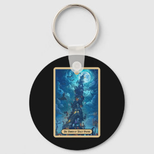 Porte-clés La tour de papier toilette (la tour) Tarot d'Hallo