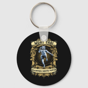 Porte-clés La tradition rencontre la puissance - Kickboxing e