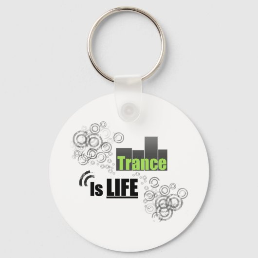 Porte-clés La Trance, c'est la vie (Recto)