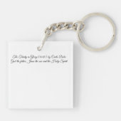 Porte-clés La Trinité (Dos)