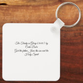 Porte-clés La Trinité (Verso)