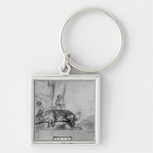 Porte-clés La truie, 1643 (Devant)