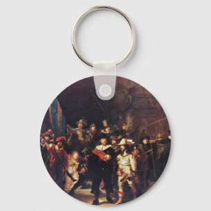 Porte-clés La Veille Nocturne De Rembrandt Harmensz. Van Rijn