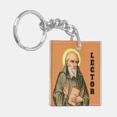 Porte-clés La Vénérable Prêche De Bède (P 008; Prière) (Devant gauche)
