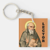 Porte-clés La Vénérable Prêche De Bède (P 008; Prière) (Devant)