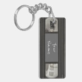 Porte-clés La vidéo-cassette de VHS (Devant gauche)