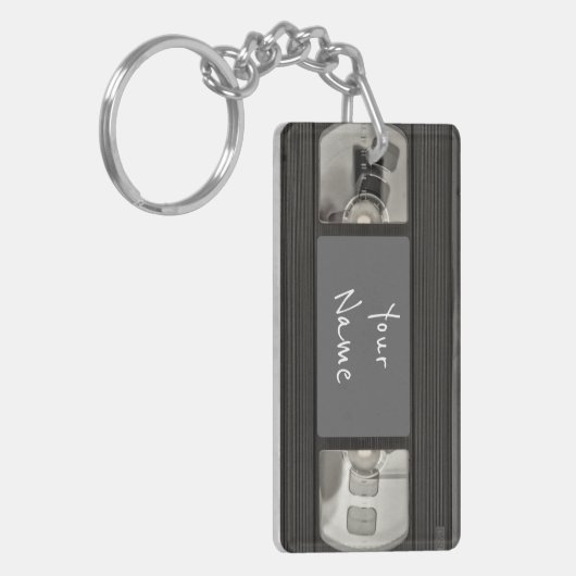 Porte-clés La vidéo-cassette de VHS (Devant gauche)