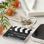 Porte-clés La vie, action, Kharma Keybob (Devant Droit)