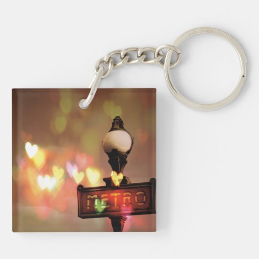 Porte-clés La vie de nuit Paris (Dos)