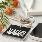 Porte-clés La vie des enseignants Retour à l'école (Devant Droit)