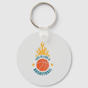 Porte-clés La Vie Est Comme Un Basket