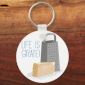 Porte-clés La vie est grate (Recto)