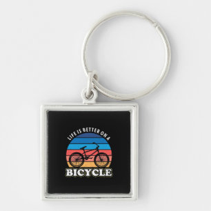 Porte-clés La Vie Est Mieux À Vélo