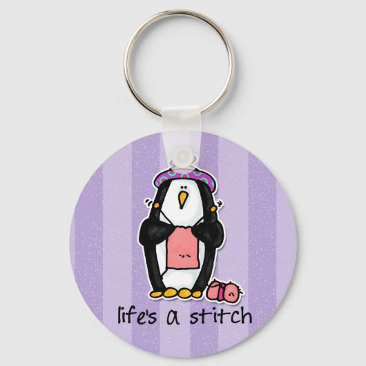 Porte-clés la vie est un point (Recto)