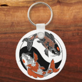 Porte-clés La vie est une question d'équilibre. Symbole de de (Recto)