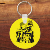 Porte-clés La vie noire importe (Recto)
