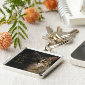 Porte-clés La vie sans chats ? Je ne pense pas ! coutume drôl (Côté)