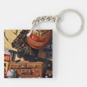 Porte-clés La vie toujours des jouets de garçons (Dos)