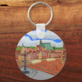 Porte-clés La Vieille Ville De Varsovie (Recto)