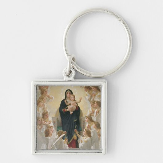 Porte-clés La Vierge avec Angels, 1900 (Devant)