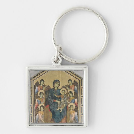 Porte-clés La Vierge et l'enfant dans la majesté (Devant)