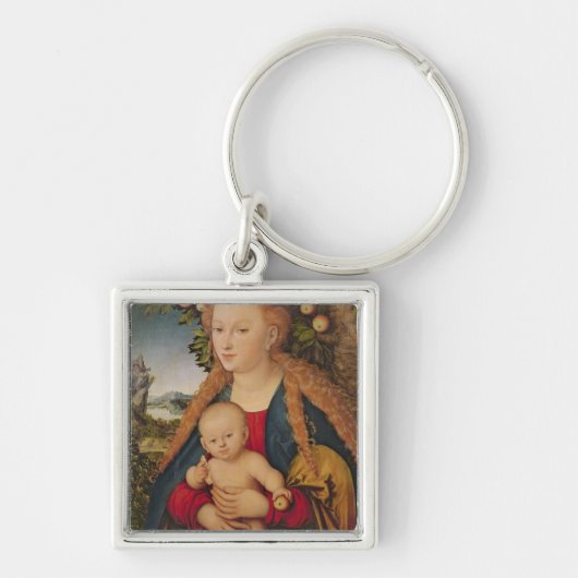 Porte-clés La Vierge et l'enfant sous un pommier (Devant)