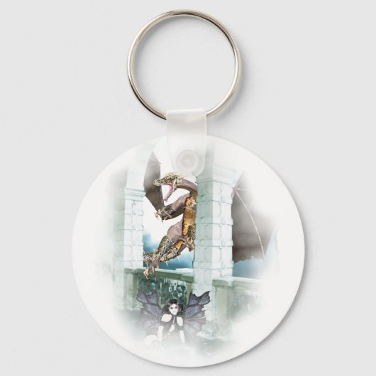 Porte-clés La Vignette du Dragon (Recto)