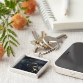 Porte-clés La Ville Éclairait Le Japon La Nuit. (Côté)