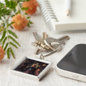 Porte-clés La visite (Côté)