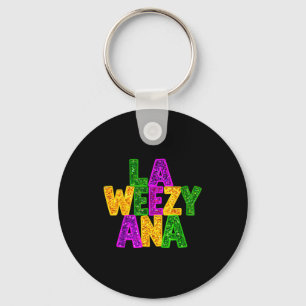 Porte-clés La weezy ana mardi gras louisiane nouvelle-orleans