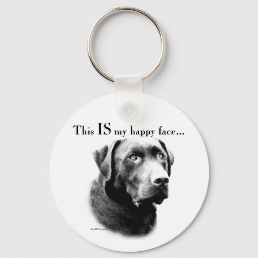 Porte-clés Lab Happy Face (Verso)