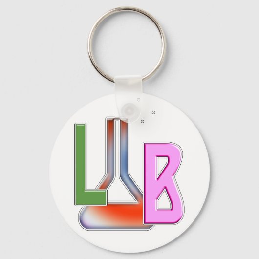 PORTE-CLÉS LABORATOIRE DE LOGO DE LABORATOIRE (Recto)