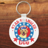 Porte-clés Laboratoire Jaune Patriotique (Recto)