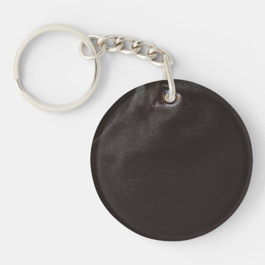 Porte-clés laboratoire noir (Devant)