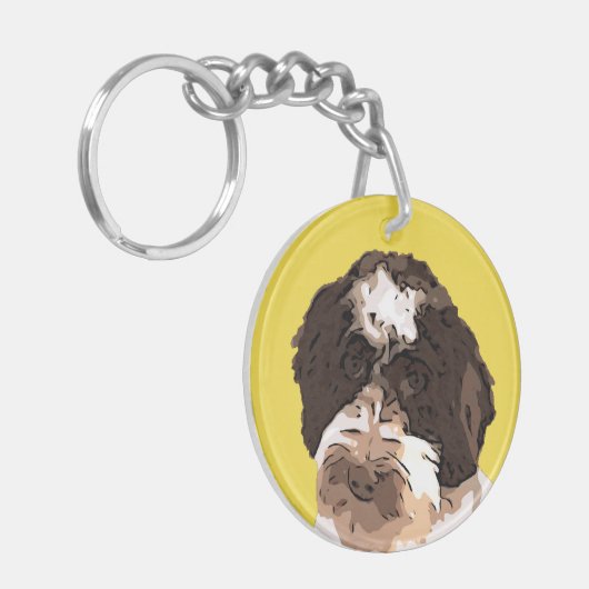 PORTE-CLÉS LABRADOODLE (Devant gauche)