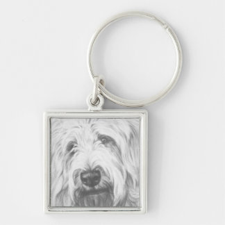 Porte-clés Labradoodle