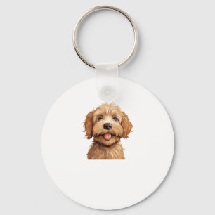 Porte-clés Labradoodle australien