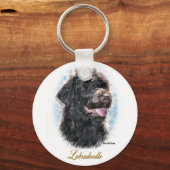 Porte-clés Labradoodle Cadfts (Recto)