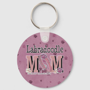 Porte-clés LabraDoodle MOM